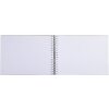 Exacompta 16234E Album fotografico con rilegatura a spirale 50 pagine bianco 32x22cm motivo KRAFT