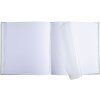 Exacompta 16263E Album fotografico 60 pagine Ellisse grigio-verde 29x32cm per 300 foto