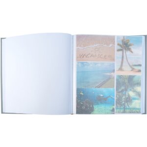 Album fotografico Exacompta Ellipse Grey 60 pagine bianco 29x32cm