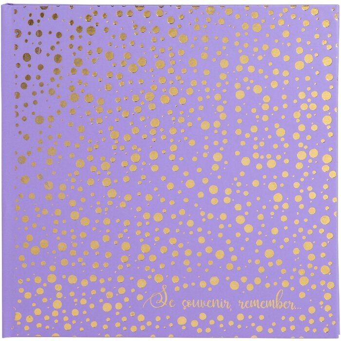 Exacompta 16393E Album fotografico 30 pagine bianco 25x25cm Plum Violet