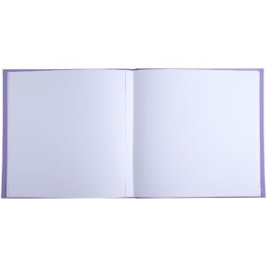 Exacompta 16393E Album fotografico 30 pagine bianco 25x25cm Plum Violet