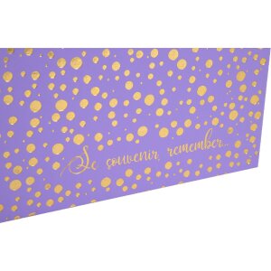 Exacompta 16393E Album fotografico 30 pagine bianco 25x25cm Plum Violet