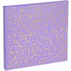 Exacompta 16393E Album fotografico 30 pagine bianco 25x25cm Plum Violet