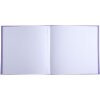 Exacompta 16393E Album fotografico 30 pagine bianco 25x25cm Plum Violet