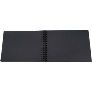Exacompta 16452E Album a spirale 50 pagine nero 32x22cm LIFE Blu
