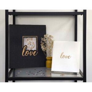 Exacompta 16506E Album fotografico 60 pagine nero 29x32cm - Amore