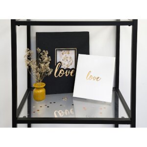 Exacompta 16506E Album fotografico 60 pagine nero 29x32cm - Amore