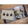 Exacompta 16523E Album fotografico 60 pagine nere Polaroid Beige
