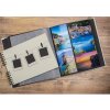 Exacompta 16524E Album fotografico 60 pagine nere serie Polaroid Verde chiaro