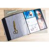 Exacompta 16524E Album fotografico 60 pagine nere serie Polaroid Verde chiaro