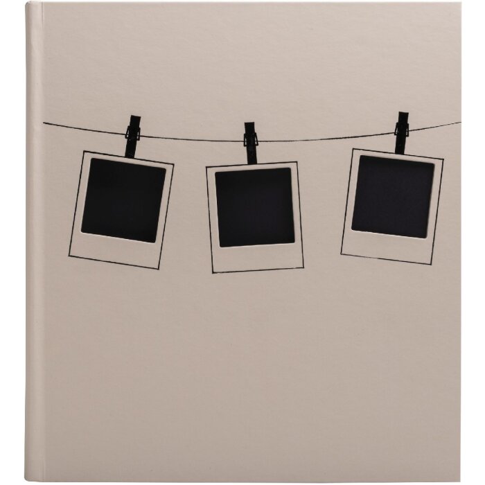 Exacompta 16525E Album fotografico serie Polaroid Rosa 29x32 cm 60 pagine nere