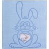 Album fotografico Exacompta TEDDY 29x32 cm 60 pagine blu con motivo di coniglio