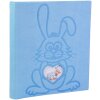 Album fotografico Exacompta TEDDY 29x32 cm 60 pagine blu con motivo di coniglio
