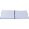 Exacompta 16703E Album fotografico a spirale FLAMINGO 23x16 cm 50 pagine bianco blu notte
