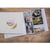 Exacompta 16732E Album fotografico 60 pagine bianche Ringflower Design Bianco