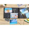 Exacompta 16801E Set Scrapbooking con album fotografico 32x22 cm SCRAP ADDICT Nero