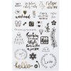 Exacompta 16801E Set Scrapbooking con album fotografico 32x22 cm SCRAP ADDICT Nero