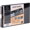 Exacompta 16801E Set Scrapbooking con album fotografico 32x22 cm SCRAP ADDICT Nero