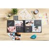 Exacompta 16802E Set Album Scrapbooking 32x22cm Scrap Addict Kraft marrone