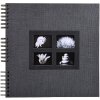 Exacompta 16841E Album a spirale 60 pagine nere Passion 32x32 cm nero