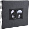 Exacompta 16841E Album a spirale 60 pagine nere Passion 32x32 cm nero