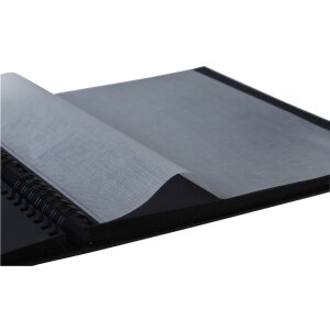 Exacompta 16981E Album fotografico a spirale ARAMY 32x32 cm 60 pagine nero