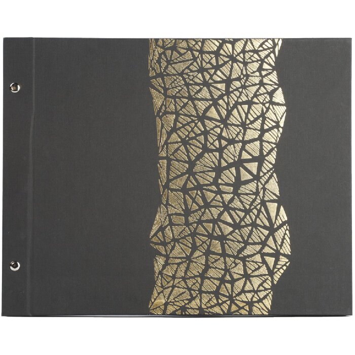 Exacompta 16985E Album fotografico ARAMY 37x29 cm 40 pagine nero
