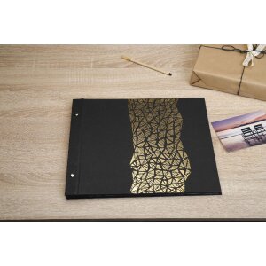 Exacompta 16985E Album fotografico ARAMY 37x29 cm 40 pagine nero