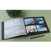Exacompta 16985E Album fotografico ARAMY 37x29 cm 40 pagine nero