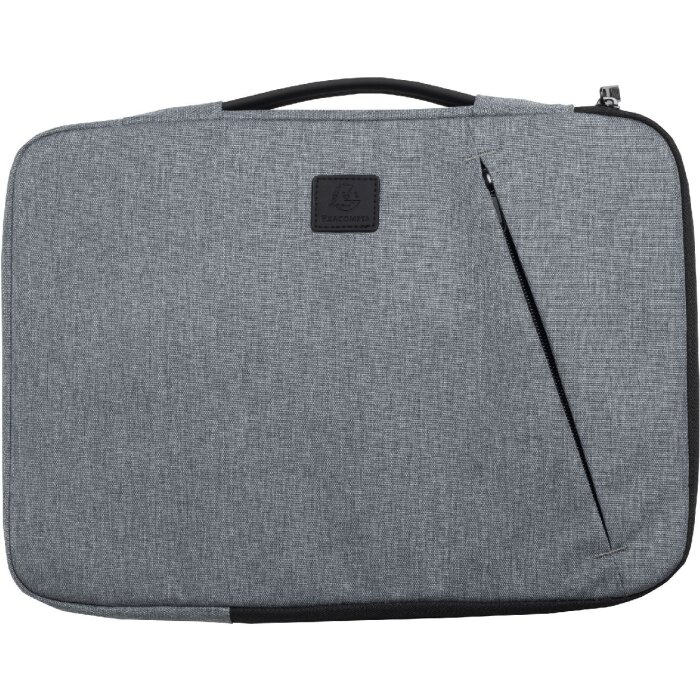 Exacompta manica per laptop 13-14 pollici business grey 58% poliestere riciclato