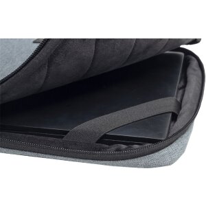 Exacompta manica per laptop 13-14 pollici business grey 58% poliestere riciclato