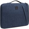 Exacompta custodia per laptop 15-16 pollici business blu sottile e leggera protezione in rPET