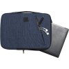 Exacompta custodia per laptop 15-16 pollici business blu sottile e leggera protezione in rPET
