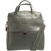 Exacompta 17236E Zaino Laptop Lady Exactive pelle 33x35x16 cm Grigio 14 pollici