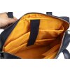 Exacompta 17237E Zaino per laptop Lady Exactive in pelle 33x35x16 cm blu navy