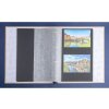 Exacompta 17602E Album fotografico con meccanismo ad anelli 60 pagine nere 32x26x4 cm Beige