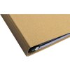 Exacompta 17602E Album fotografico con meccanismo ad anelli 60 pagine nere 32x26x4 cm Beige