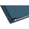 Exacompta 17603E Album fotografico meccanismo ad anelli 60 pagine nere 32x26x4cm blu-verde