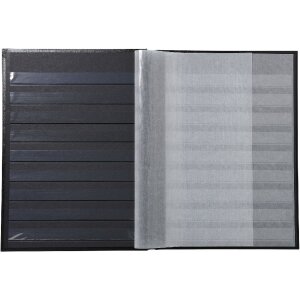 Exacompta 26141E Album per francobolli in mezza pelle 32 pagine 22,5x30,5 cm