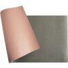 Exacompta 29123E Cuscino da tavolo 35x60 cm in PU bicolore Grigio Nudo