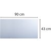 Exacompta 29640E Blocco di scrittura 50x65 cm flessibile in PVC Cristallo Trasparente