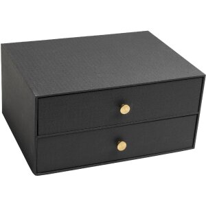 Exacompta Box 2 cassetti OfficeByMe nero