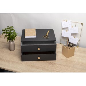 Exacompta Box 2 cassetti OfficeByMe nero