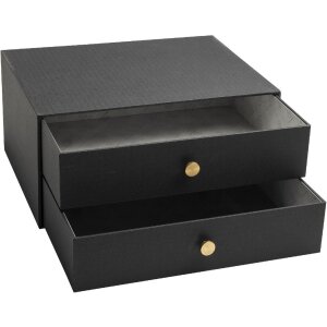Exacompta Box 2 cassetti OfficeByMe nero