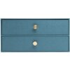 Exacompta Box 2 cassetti OfficeByMe Blu