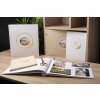 Exacompta Guestbook Ringflower White Gold trim 100 pagine 27x22 cm