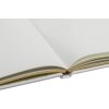 Exacompta Guestbook Ringflower White Gold trim 100 pagine 27x22 cm