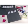 Exacompta 47681E Libro degli ospiti ME & YOU 27x22 cm 100 pagine bordo oro nero