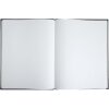 Exacompta 47688E Libro degli ospiti 100 pagine 27x22cm color avorio nero