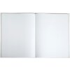 Exacompta 47689E Libro degli ospiti 100 pagine argento 27x22cm avorio